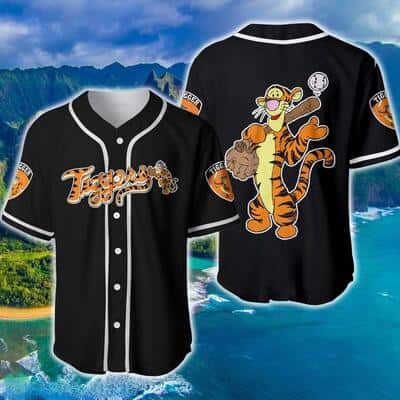 Tigger Winnie Pooh Cute Disney Baseball Jersey
