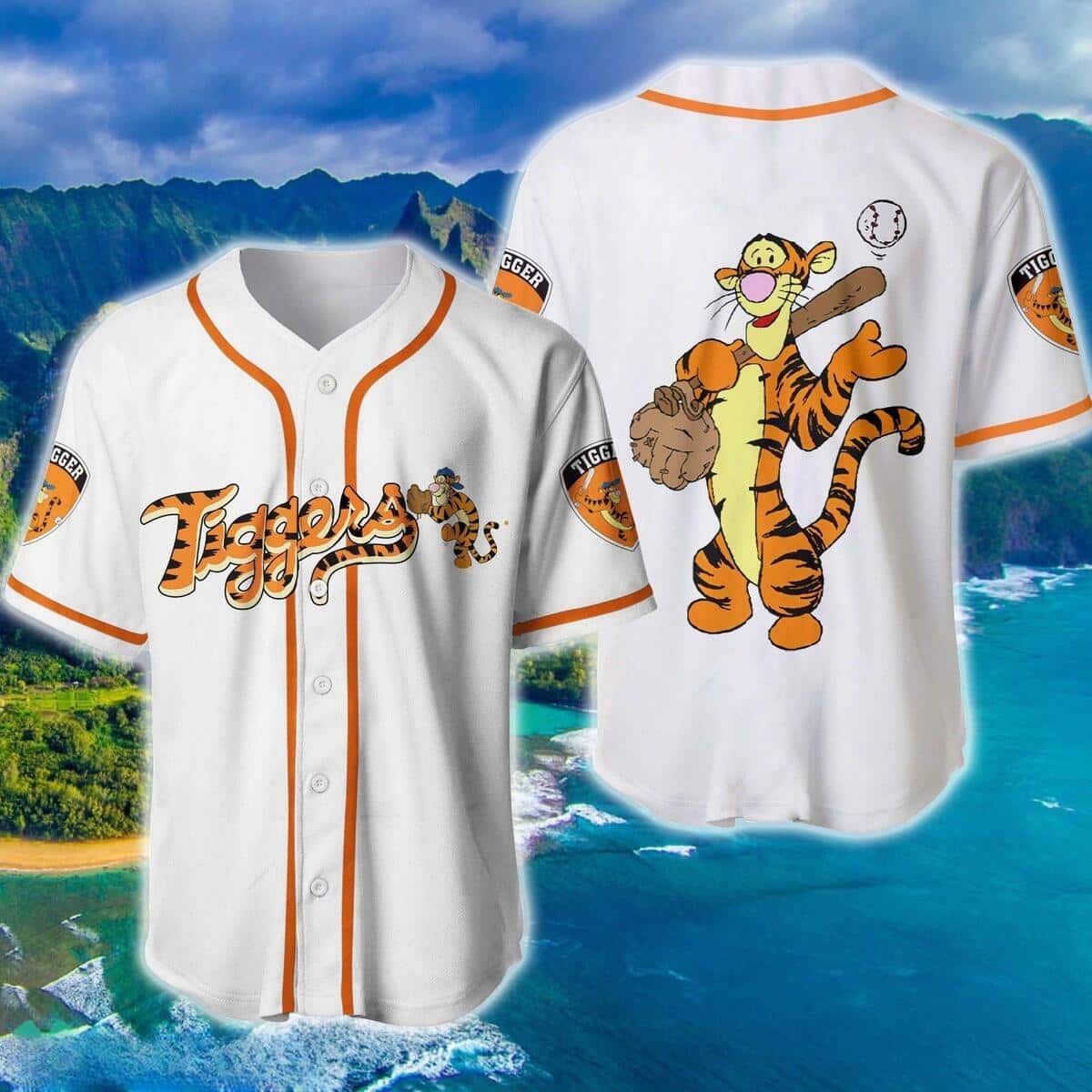 Tigger Winnie Pooh Disney Baseball Jersey Gift For Best Friend Tigger Winnie Pooh Disney Baseball Jersey Gift For Best Friend