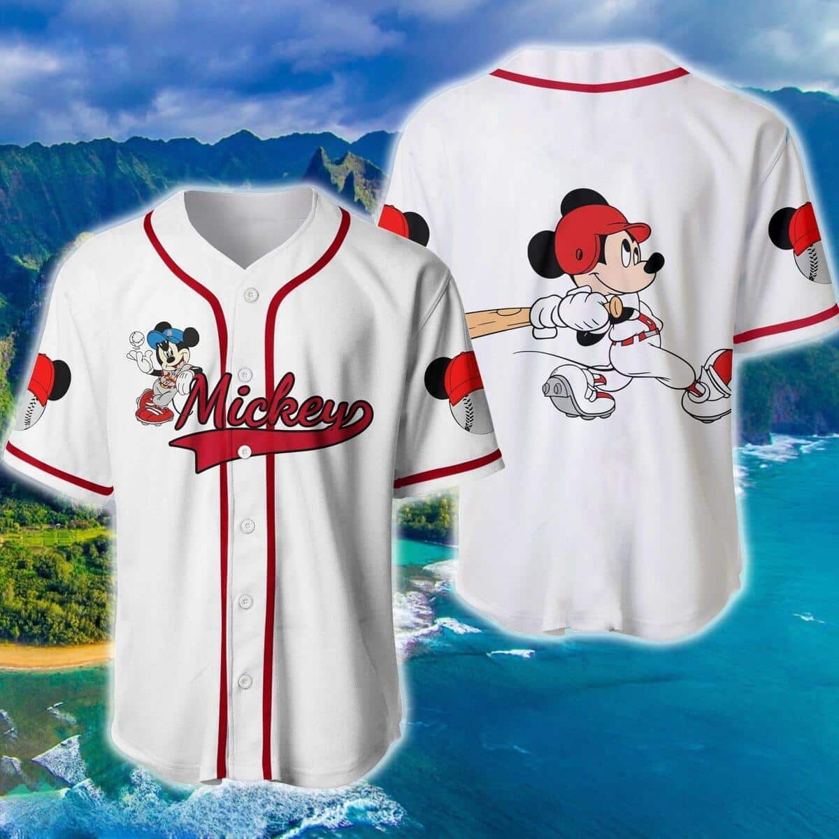 Mickey Mouse Disney Baseball Jersey Gift For Baseball Fans Mickey Mouse Disney Baseball Jersey Gift For Baseball Fans