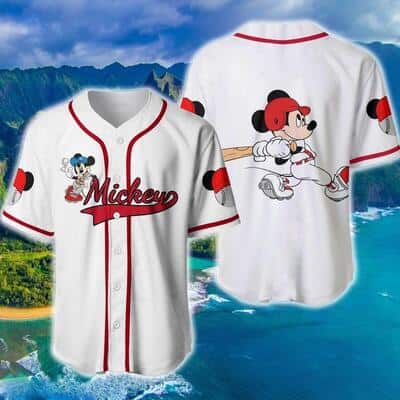 Mickey Mouse Disney Baseball Jersey Gift For Baseball Fans