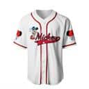 Mickey Mouse Disney Baseball Jersey Gift For Baseball Fans