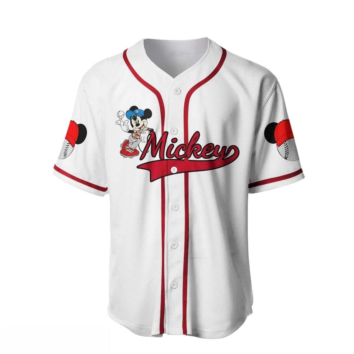 Mickey Mouse Disney Baseball Jersey Gift For Baseball Fans