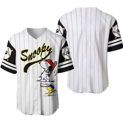 Snoopy Disney Baseball Jersey Gift For Sport Dad