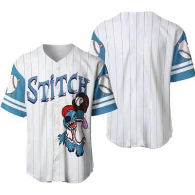 Cool Stich Disney Baseball Jersey Gift For Best Friend