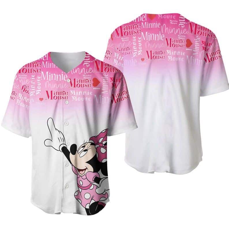 Mickey Minnie Disney Baseball Jersey Gift For Best Friend Mickey Minnie Disney Baseball Jersey Gift For Best Friend