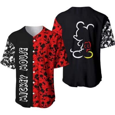 Mickey Mouse Disney Baseball Jersey Gift For Girlfriend