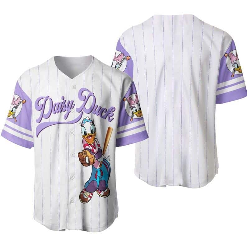 Daisy Duck Disney Baseball Jersey Gift For Baseball Fans Daisy Duck Disney Baseball Jersey Gift For Baseball Fans