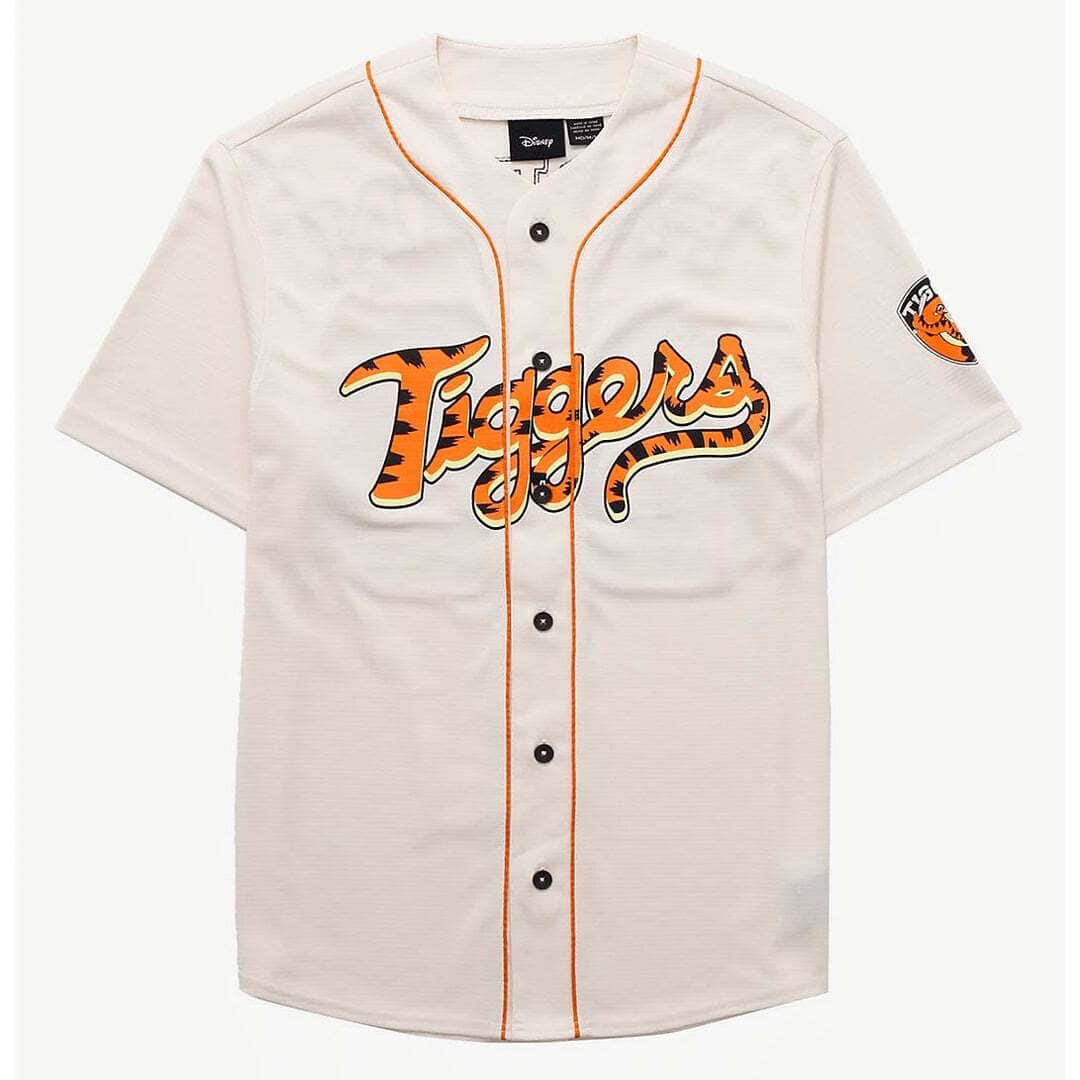 Winnie The Pooh Tiggers Disney Baseball Jersey Winnie The Pooh Tiggers Disney Baseball Jersey