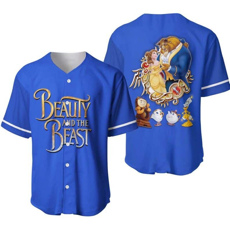 Beauty And Beast Disney Baseball Jersey Gift For Best Friend Beauty And Beast Disney Baseball Jersey Gift For Best Friend