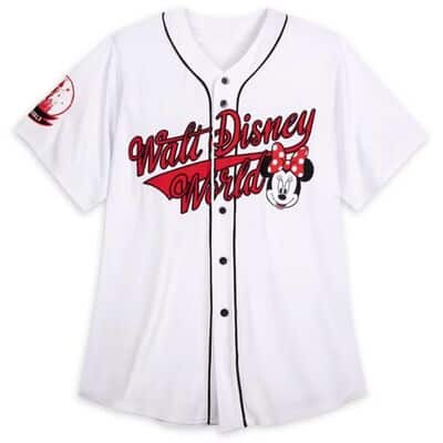 Minnie Mouse Walt Disney World Baseball Jersey