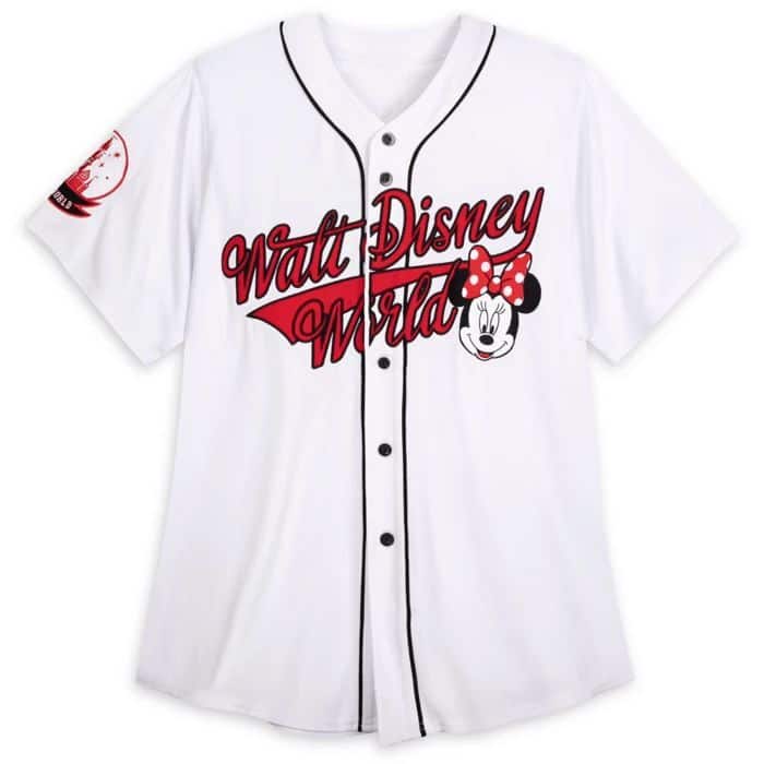 Minnie Mouse Walt Disney World Baseball Jersey Minnie Mouse Walt Disney World Baseball Jersey