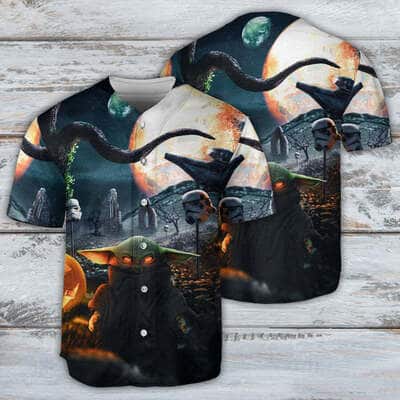 Halloween Baby Yoda Star Wars Baseball Jersey Gift For Sporty Boyfriend Halloween Baby Yoda Star Wars Baseball Jersey Gift For Sporty Boyfriend