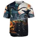 Halloween Baby Yoda Star Wars Baseball Jersey Gift For Sporty Boyfriend Halloween Baby Yoda Star Wars Baseball Jersey Gift For Sporty Boyfriend