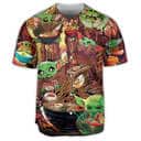 Cute Baby Yoda Star Wars Ramen Baseball Jersey