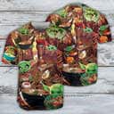 Cute Baby Yoda Star Wars Ramen Baseball Jersey Cute Baby Yoda Star Wars Ramen Baseball Jersey