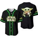 Baby Yoda Player Baseball Jersey Gift For Star Wars Fans Baby Yoda Player Baseball Jersey Gift For Star Wars Fans