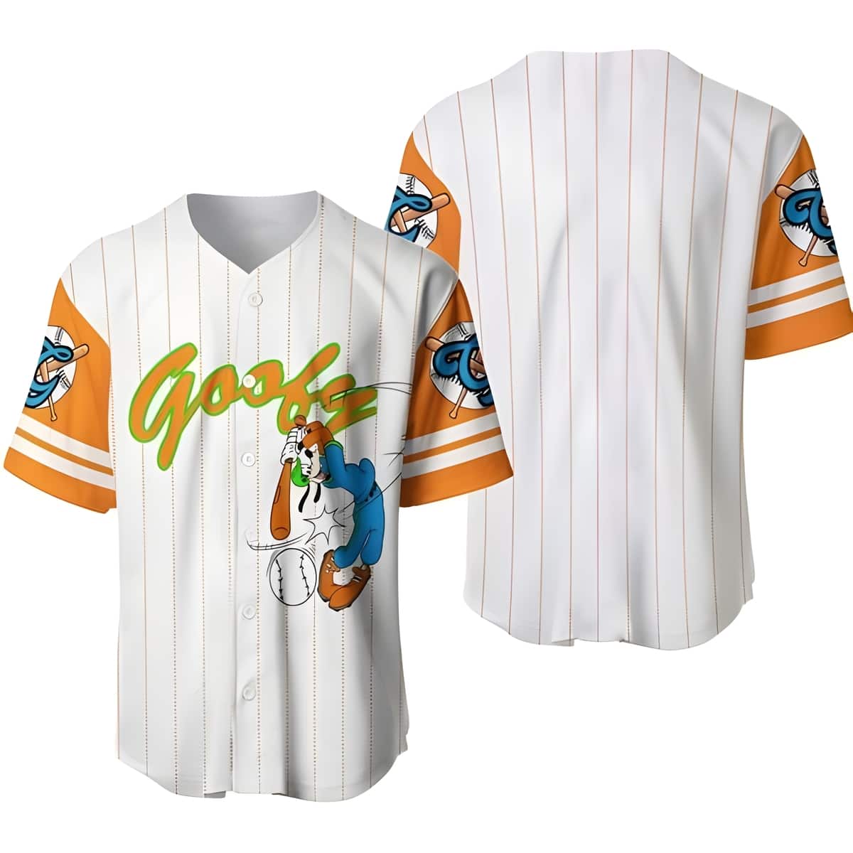Disney Goofy Baseball Jersey Cool Gift For Best Friend Disney Goofy Baseball Jersey Cool Gift For Best Friend