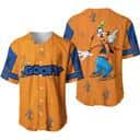 Funny Goofy Baseball Jersey Stripes Pattern Disney Lovers Gift