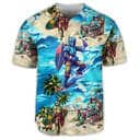 Star Wars Boba Fett Surfing Baseball Jersey Gift For Best Friend Star Wars Boba Fett Surfing Baseball Jersey Gift For Best Friend