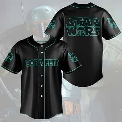 Star Wars Boba Fett Baseball Jersey Gift For Sporty Boyfriend Star Wars Boba Fett Baseball Jersey Gift For Sporty Boyfriend