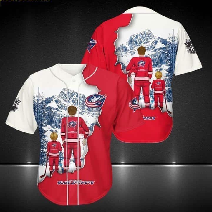 Columbus Blue Jackets Father And Son Baseball Jersey Columbus Blue Jackets Father And Son Baseball Jersey