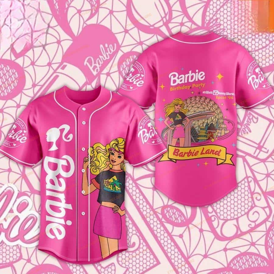 Barbie Baseball Jersey Birthday Party Barbie Land