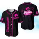 Barbie Baseball Jersey Come On Let's Go Party Custom Name
