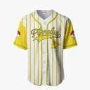 Pikachu Anime Baseball Jersey Cool Gift For Friend Pikachu Anime Baseball Jersey Cool Gift For Friend
