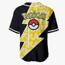 Pokémon Pikachu Baseball Jersey Cool Gift For Friend Pokémon Pikachu Baseball Jersey Cool Gift For Friend