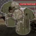 MLB Baltimore Orioles Baseball Jersey Custom Name Baseball Fans Gift