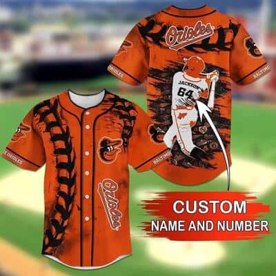 MLB Baltimore Orioles Baseball Jersey Custom Name And Number Gift For Friend