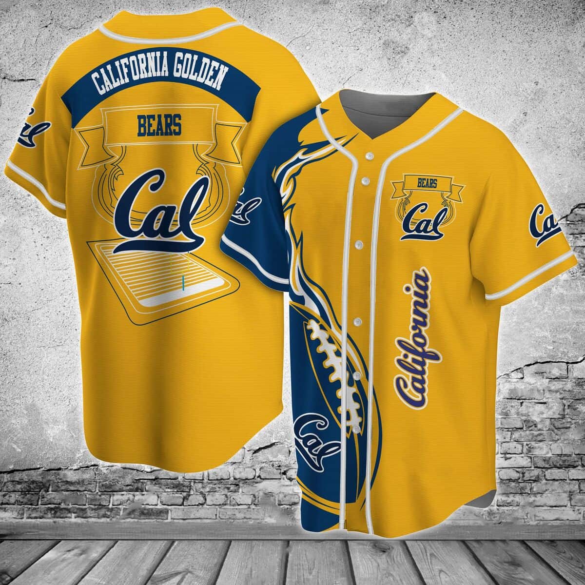 California Golden Bears Baseball Jersey Gift For MLB Fans California Golden Bears Baseball Jersey Gift For MLB Fans