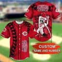 MLB Cincinnati Reds Baseball Jersey Custom Name And Number Baseball Fans Gift