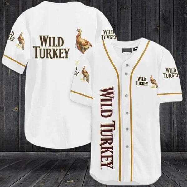 Wild Turkey Baseball Jersey Gift For Whiskey Lovers Wild Turkey Baseball Jersey Gift For Whiskey Lovers