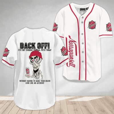 Achmed Back Off With Narragansett Baseball Jersey Gift For Beer Lovers Achmed Back Off With Narragansett Baseball Jersey Gift For Beer Lovers