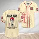 Achmed Back Off With Narragansett Baseball Jersey Gift For Beer Lovers