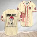 Achmed Back Off With Narragansett Baseball Jersey Gift For Beer Lovers