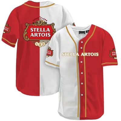 Stella Artois Baseball Jersey Best Gift For Beer Lovers Stella Artois Baseball Jersey Best Gift For Beer Lovers