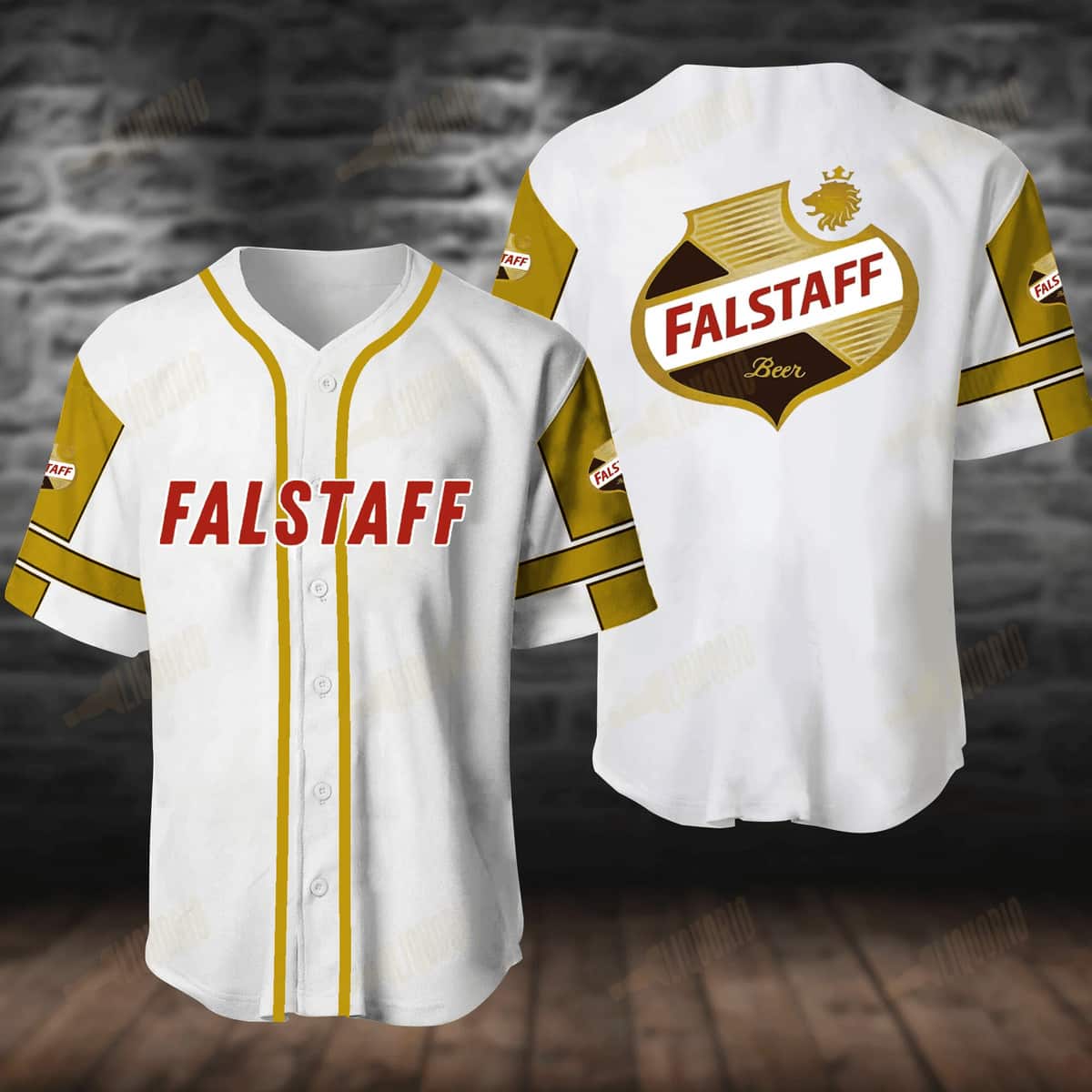 Falstaff Beer Baseball Jersey Gift For Sporty Boyfriend Falstaff Beer Baseball Jersey Gift For Sporty Boyfriend