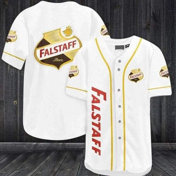 Falstaff Beer Baseball Jersey Gift For Sporty Husband Falstaff Beer Baseball Jersey Gift For Sporty Husband