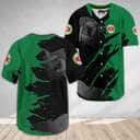 Dos Equis Beer Baseball Jersey Metal Crack Pattern Gift For Him