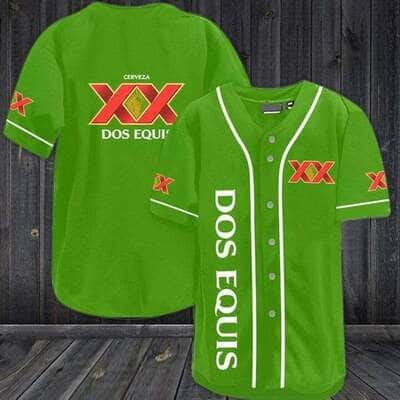 Dos Equis Beer Baseball Jersey Gift For Sporty Boyfriend Dos Equis Beer Baseball Jersey Gift For Sporty Boyfriend