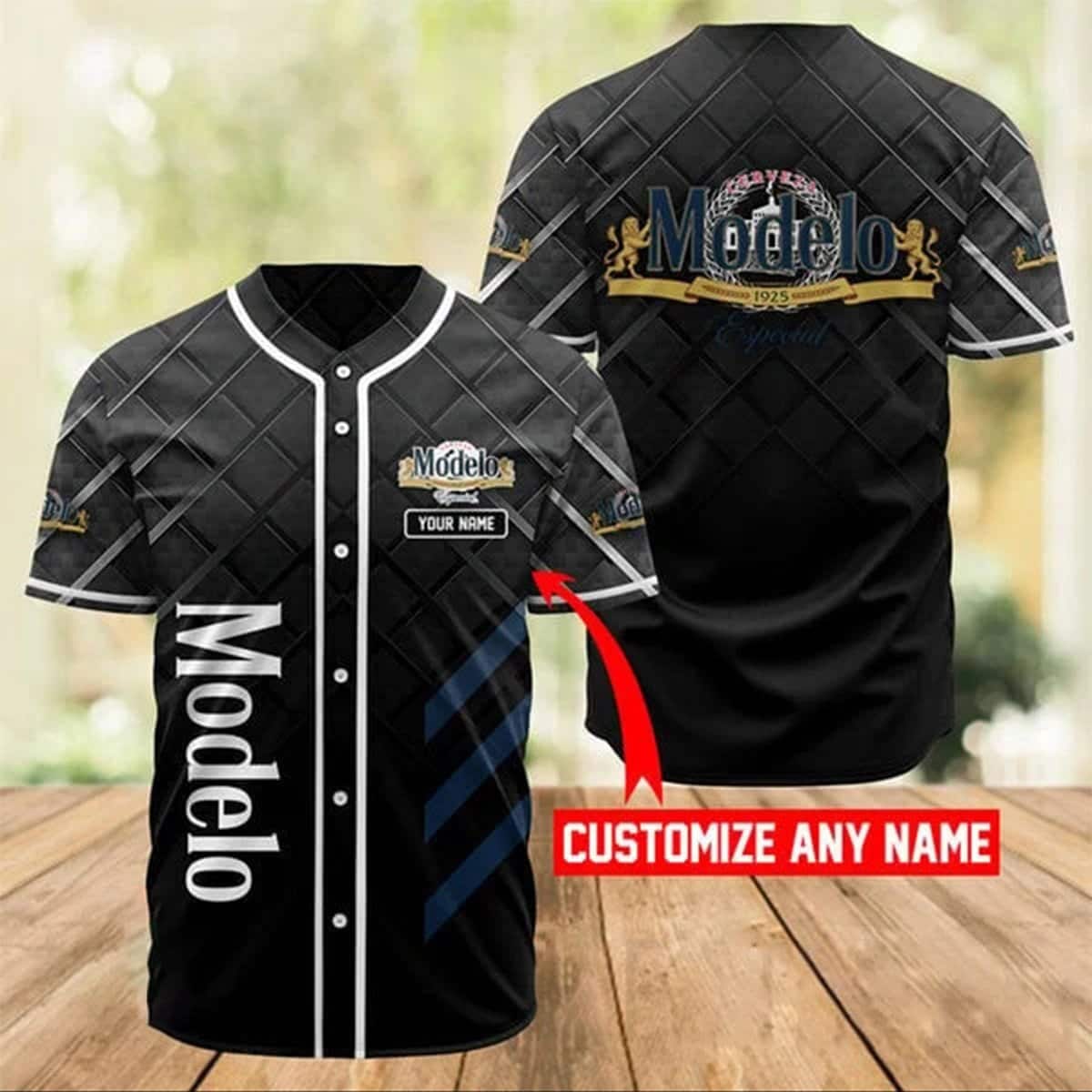 Modelo Baseball Jersey Gift For Beer Drinkers Custom Name Modelo Baseball Jersey Gift For Beer Drinkers Custom Name