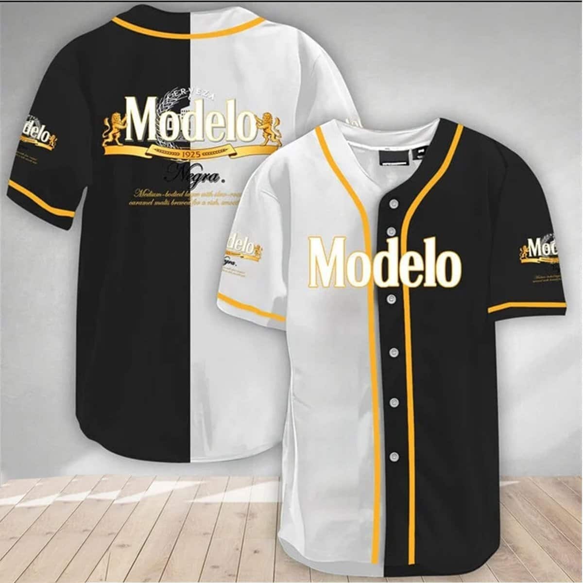 Cerveza Modelo Negra Baseball Jersey Gift For Beer Drinkers Cerveza Modelo Negra Baseball Jersey Gift For Beer Drinkers