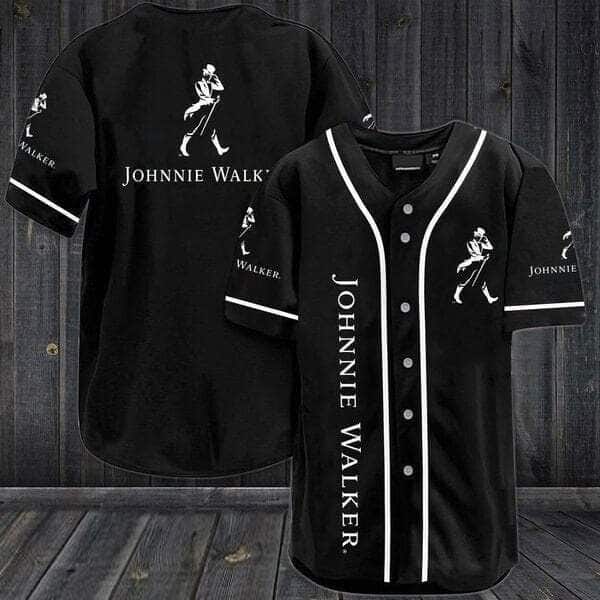 Johnnie Walker Baseball Jersey Gift For Whisky Lovers Johnnie Walker Baseball Jersey Gift For Whisky Lovers