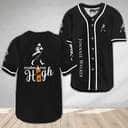 Johnnie Walker Whisky Baseball Jersey Makes Me High Gift For Sport Dad