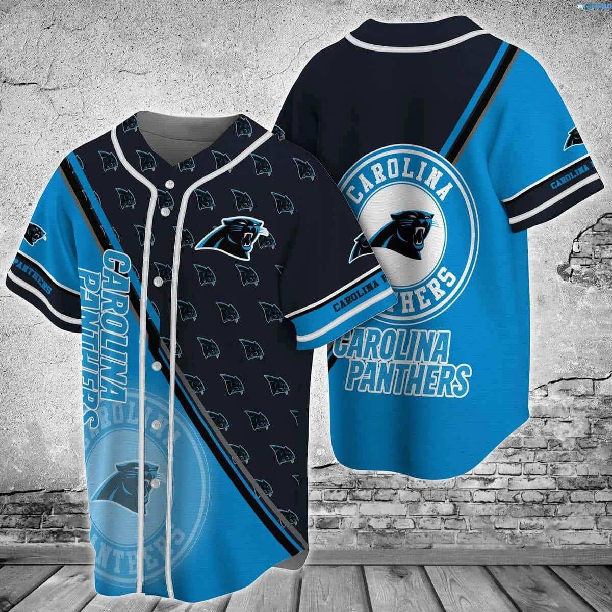 NFL Carolina Panthers Baseball Jersey Gift For Football Fans NFL Carolina Panthers Baseball Jersey Gift For Football Fans