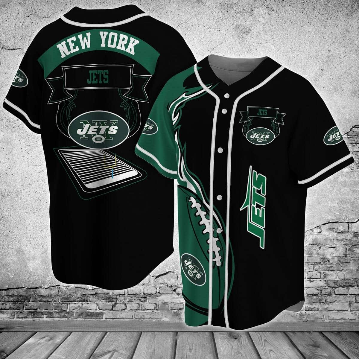 NFL New York Jets Baseball Jersey Gift For Her