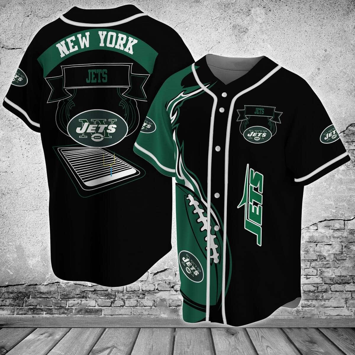 NFL New York Jets Baseball Jersey Gift For Her NFL New York Jets Baseball Jersey Gift For Her