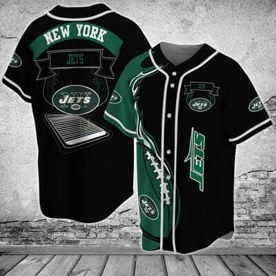 NFL New York Jets Baseball Jersey Gift For Her NFL New York Jets Baseball Jersey Gift For Her